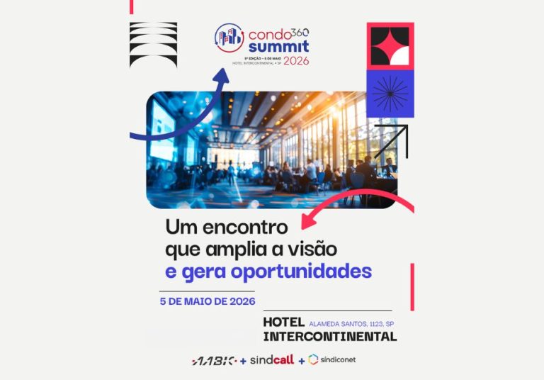 Evento Condo360 Summit 2026 sobre gestão condominial e liderança humana no Hotel Intercontinental São Paulo